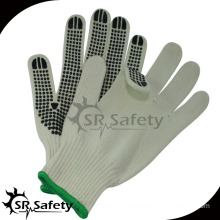 SRSAFETY rubber dotted gloves